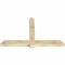 Ekena Millwork Eugene Rough Sawn Timber Gable Bracket, Douglas Fir, 72"W x 45"H x 4"D x 6"F, 15/12 Pitch GBW072X45X0406EUG00RDF - alternate 4